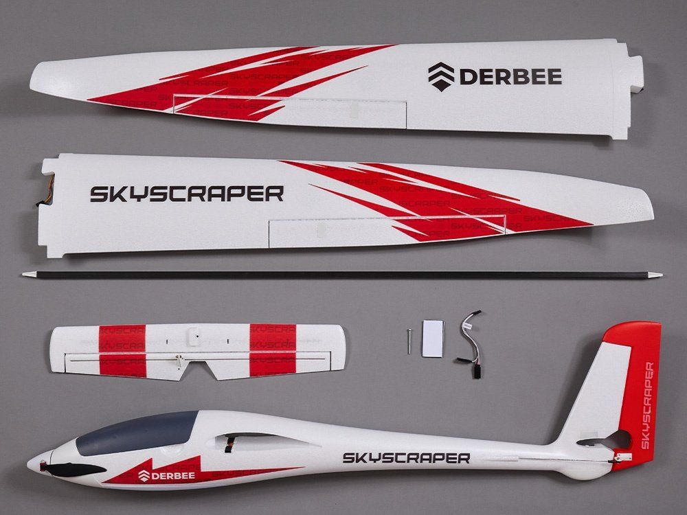 RC Modellbau: DERBEE Skyscraper Elektrosegler PNP - 200cm – Neu und originalverpackt aus Rietheim von PeraLux 2