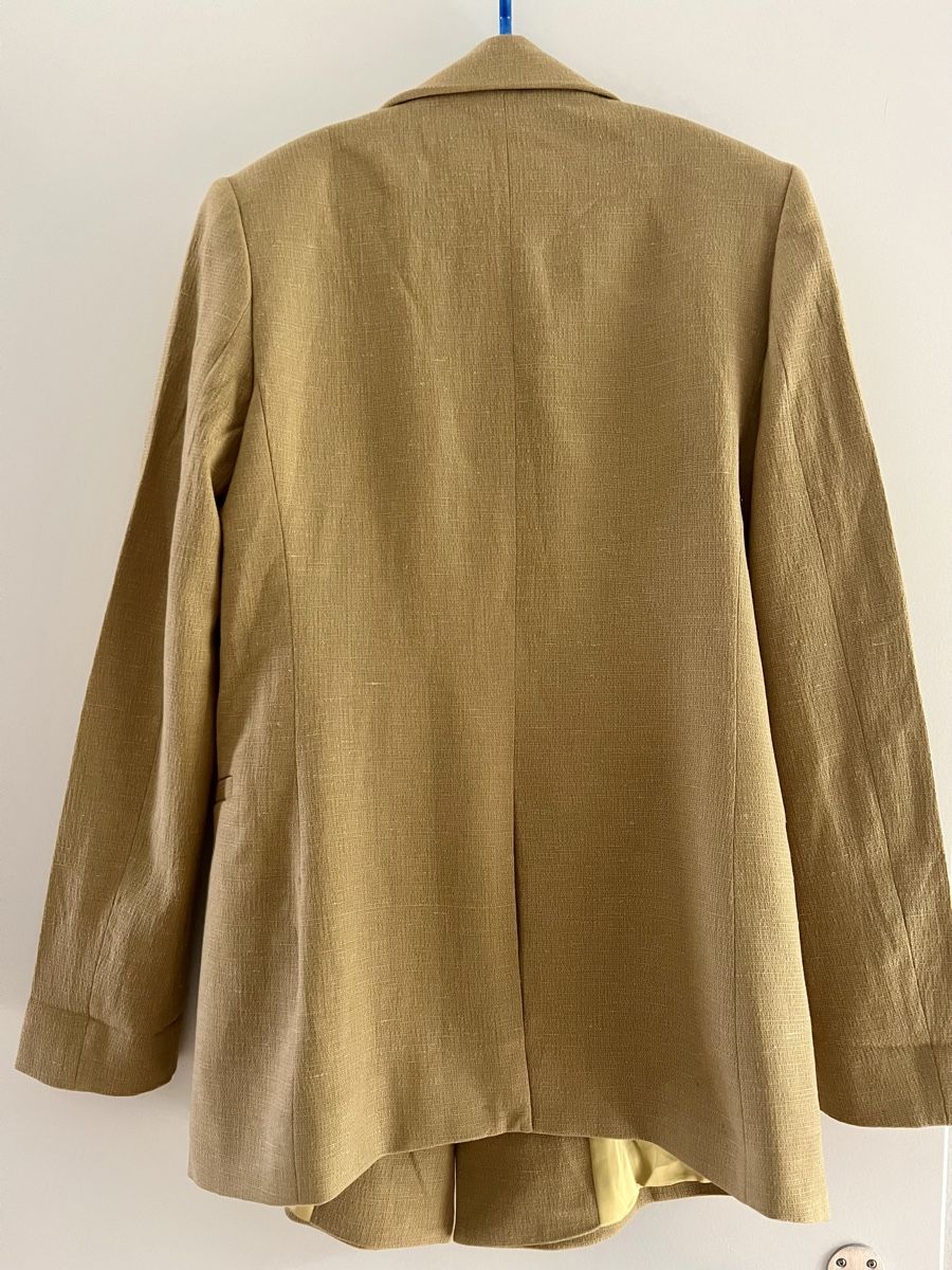 Mango Giacche: Mango Blazer, NEU mit Etikett, Gr. S, Beige – Nuovo e nell'imballaggio originale da Kilchberg ZH venduto da froschli0_0 2