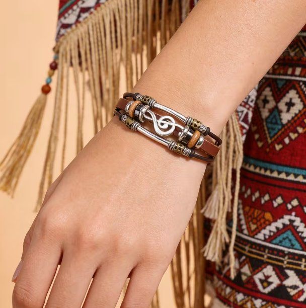 Bracciali & Braccialetti: NEUES Armband mit Musiknote - 226406 – Nuovo (secondo la descrizione) da Küssnacht am Rigi venduto da Pidu5 1