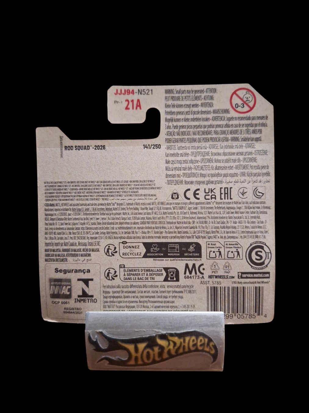Hot Wheels Modellini d'auto: Hot Wheels Rod Squad 2026 Screamliner 5/10 S – Nuovo e nell'imballaggio originale da Adlikon venduto da Mmartin0 1