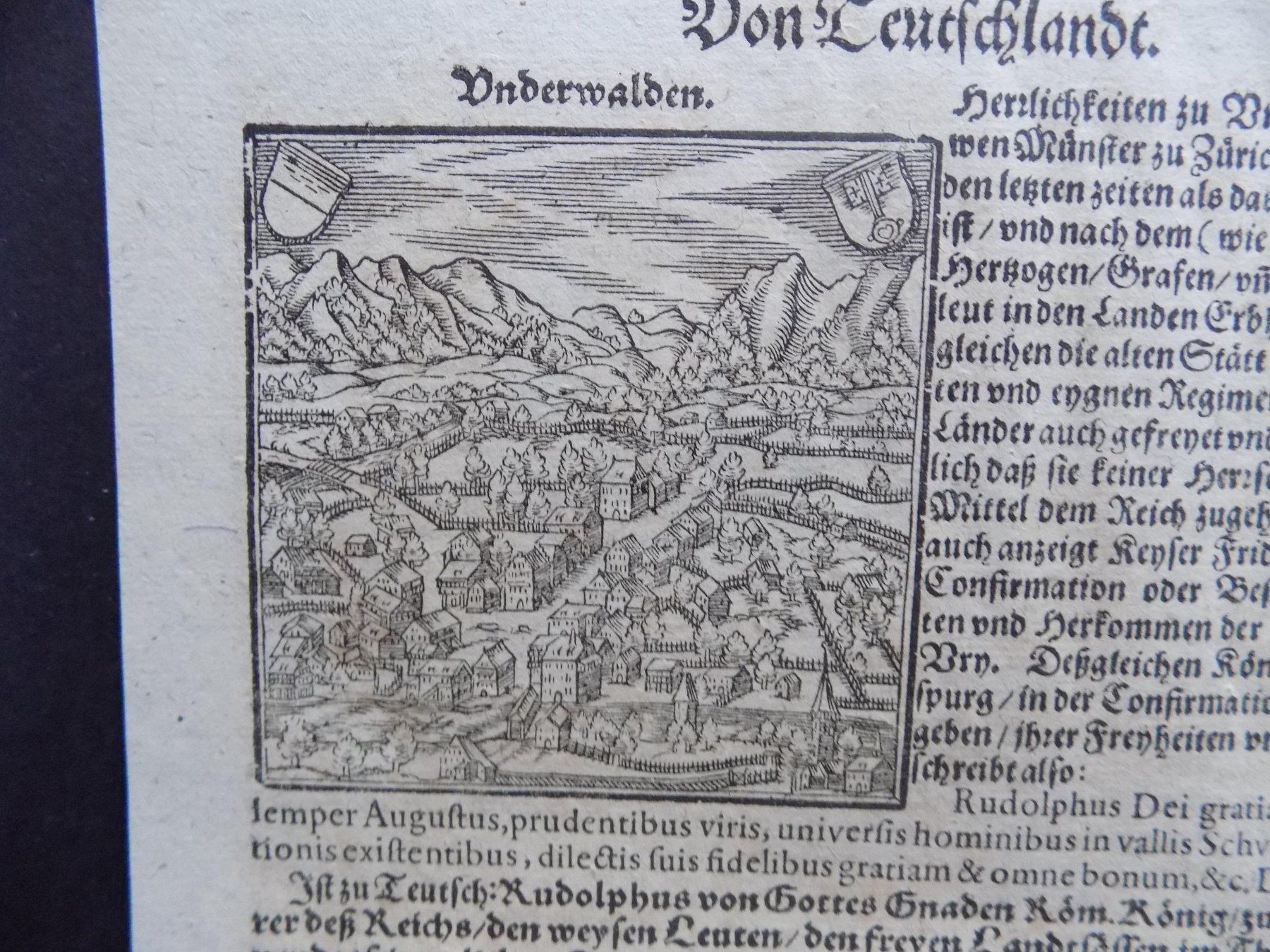 Incisioni: Unterwalden Sarnen – Usato da Risch venduto da Rischli15 3