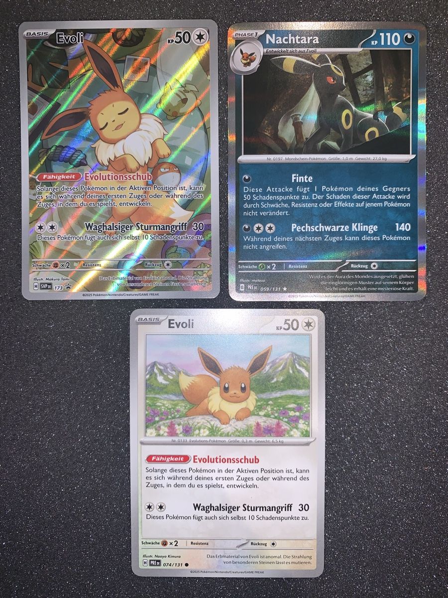 Pokémon Sammelbilder & Trading cards: Ab 1.- Evoli Base 173 Promo DE – Gebraucht aus Bironico von ars_z6lb 1