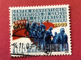 Nr.1328 Genfer Konvention Sondermarken GESTEMPELT 2009   