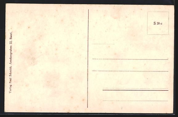 Cartoline postali: Teufen, Teilansicht mit Bergen im Schnee – Usato da Berlin venduto da bartko-reher 1