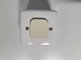 Amacher AP Schalter Druckschalter weiss