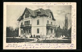 AK Zürich, Villa Maria, 1901