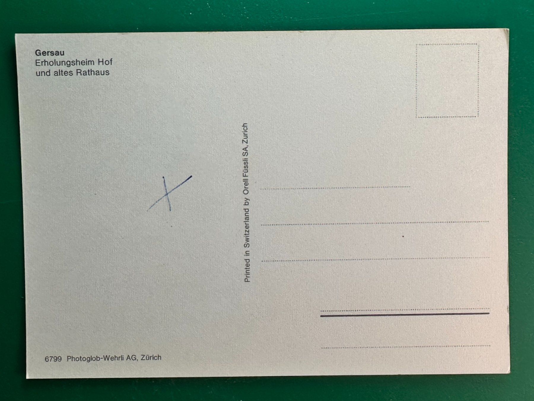 Cartes postales: Gersau - altes Ratshaus - Oldtimer - VW Käfer – D'occasion à Steg VS par danwer74 1