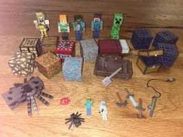 Minecraft Figuren Set mit Zubehör