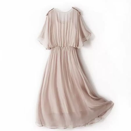 Damen Seidenkleid aus Maulbeerseide – Neu – Sommerkleid