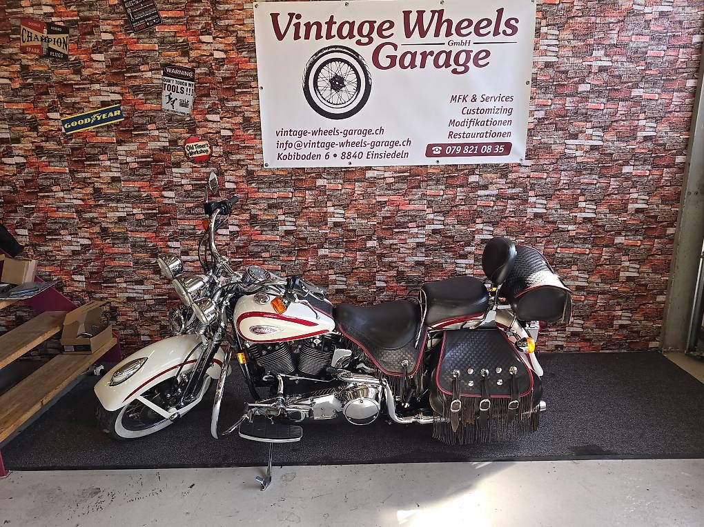 Cruisers: HARLEY-DAVIDSON FLSTS 1340 Softail Heritage Springer – D'occasion à Einsiedeln par Vintage-Toeff 6