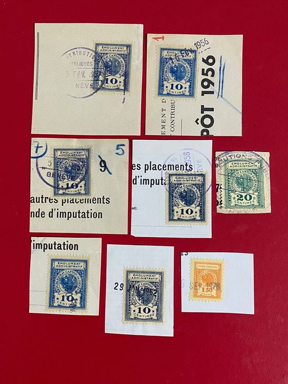 Timbres taxe Genève Kaufen auf Ricardo