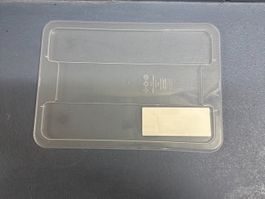Deckel transparent rechteckig