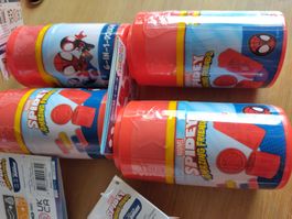 4 Spiderman Knete Neu Spielzeug Ausverkauf