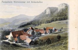 Langenbruck BL  Ferienheim Kilchzimmer, Ankenballen um  1907