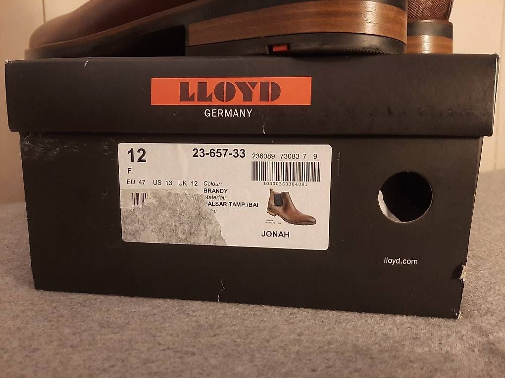 Lloyd Scarpe da uomo: Stiefeletten Lloyd Jonah Gr. 47 – Nuovo (secondo la descrizione) da Münsingen venduto da sttech 3