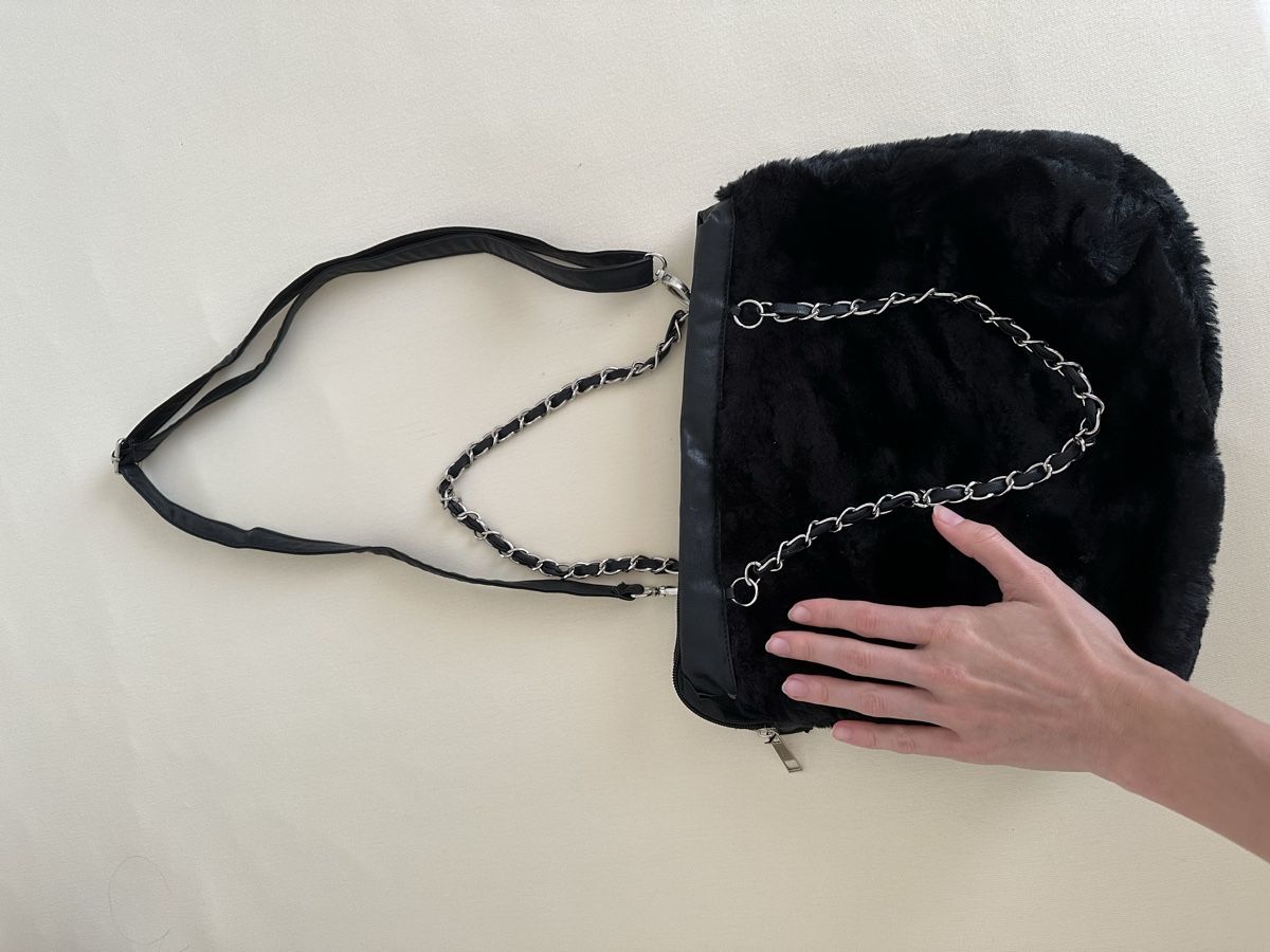 Borse da donna: Bag black fur – Nuovo (secondo la descrizione) da Gordola venduto da EleSecondHand-TCG 5