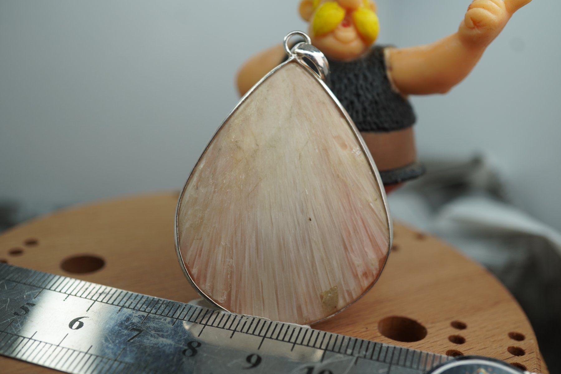 Mineralien & Heilsteine: Skolezit  925 Silber   Anhänger  "TOPSTONE" – Neu und originalverpackt aus Eschenbach SG von topstone 7