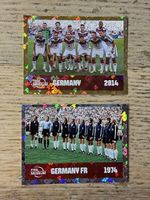 Panini FIFA Sticker Deutschland 1974 und 2014 Set 2 Stk