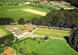 LAUSANNE Camp de Vennes - vue aérienne