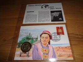 Münzbrief Kasachstan