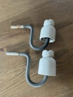 Weisse Porzelan Isolatoren