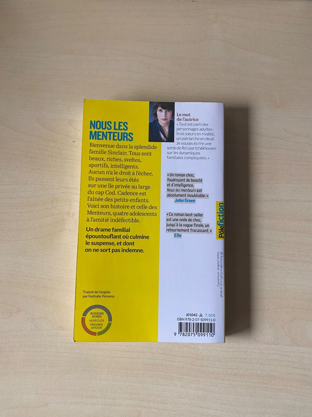 Libri: Nous les menteurs - E. Lockhart – Usato da Rochefort venduto da Audrey.Maire 1