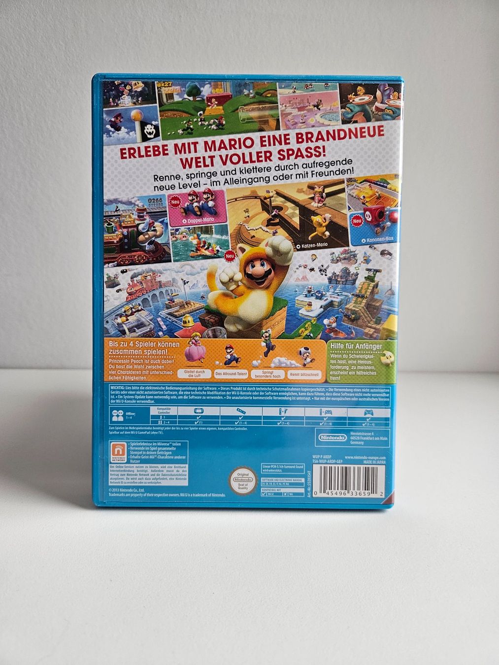 Nintendo Spiele: Super Mario 3D World - Wii U - Top Zustand – Gebraucht aus Zürich von pat_2frc 1