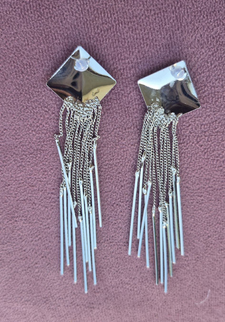 Boucles d'oreille: Orecchini pendenti argento geometrici – Neuf (Voir description) à Giubiasco par Stefaniav 3