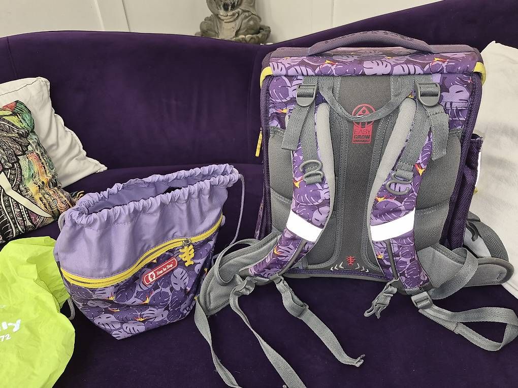 Step by Step Zaini: Schulranzen, Schulthek Step by Step lila – Usato da Regensdorf venduto da bliblablubb 4