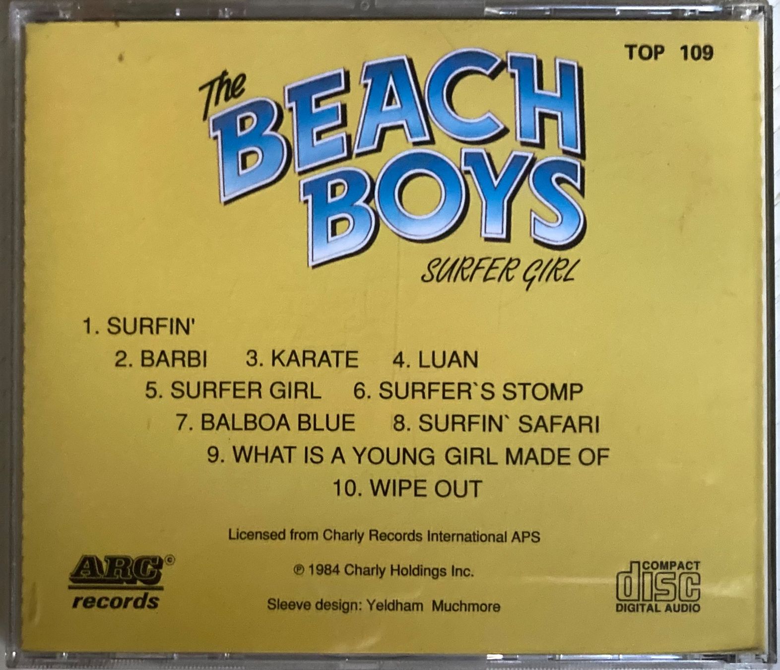 Schallplatten: THE BEACH BOYS - SURFER GIRLS – Gebraucht aus Poliez-Pittet von Newtown-Records 1