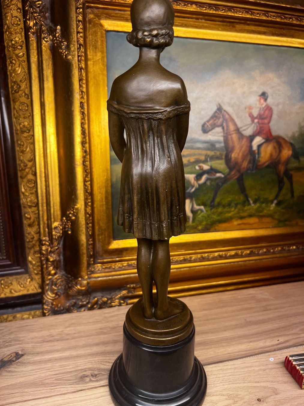 Sculture & Statue: Elegante junge Mädchen Bronzefigur – Usato da Oberengstringen venduto da Cici7 1