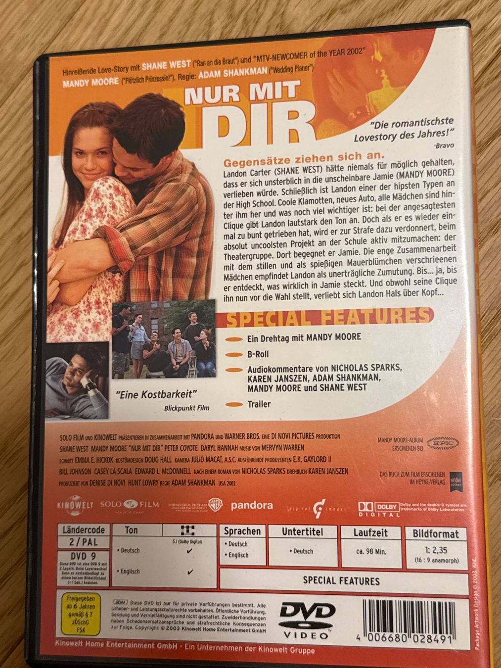 Tous les DVDs: DVD // Nur mit dir – D'occasion à Schönenwerd par d.chiara 1