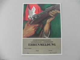 Karte Landschlacht ScherzingenThurgau TG Schützenfest 1950