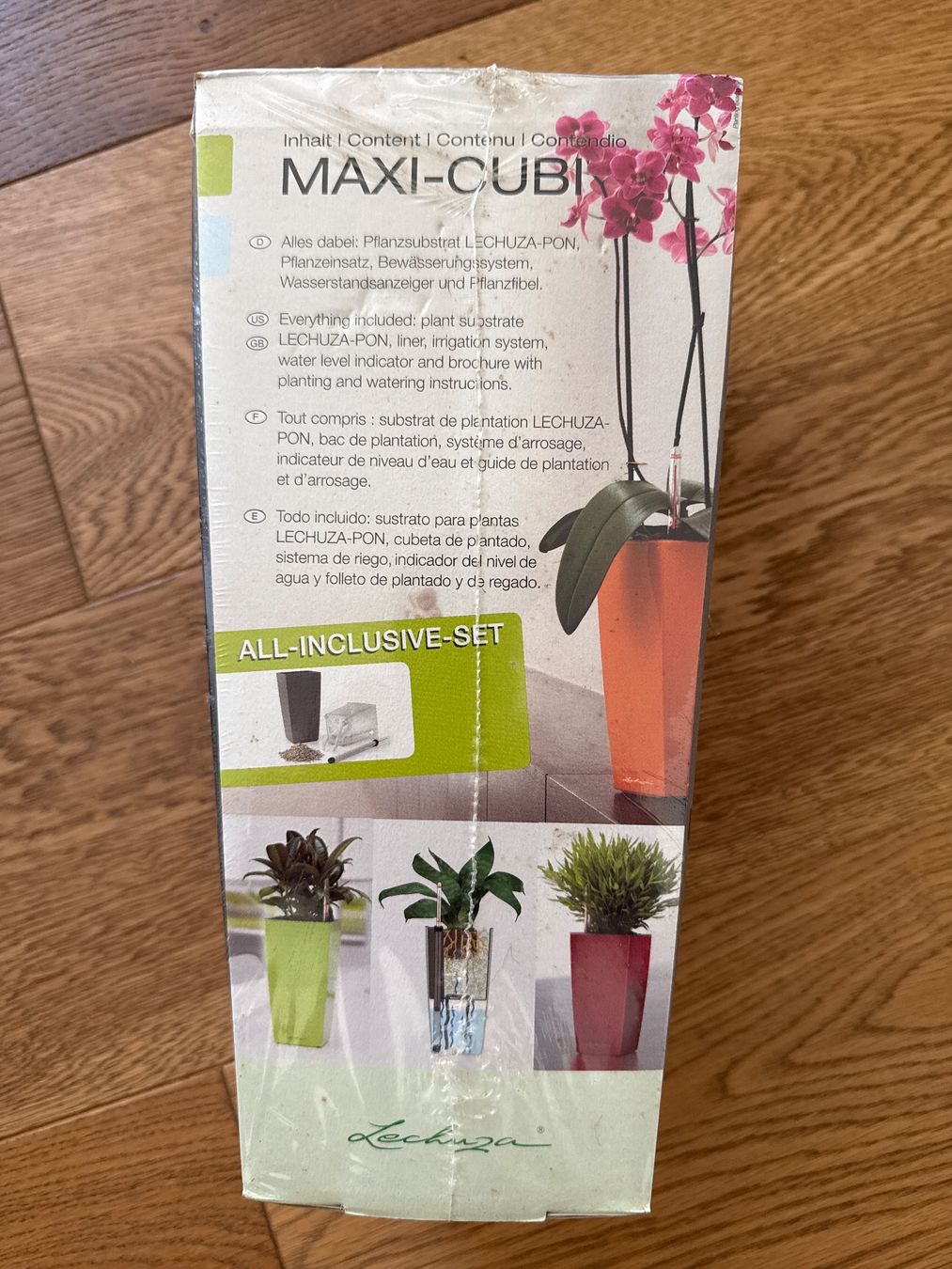 Lechuza Pots de fleurs: Lechuza Maxi-Cubi All-Inclusive-Set Anthrazit Neu – Neuf avec emballage d'origine à Muhen par freemann33 1