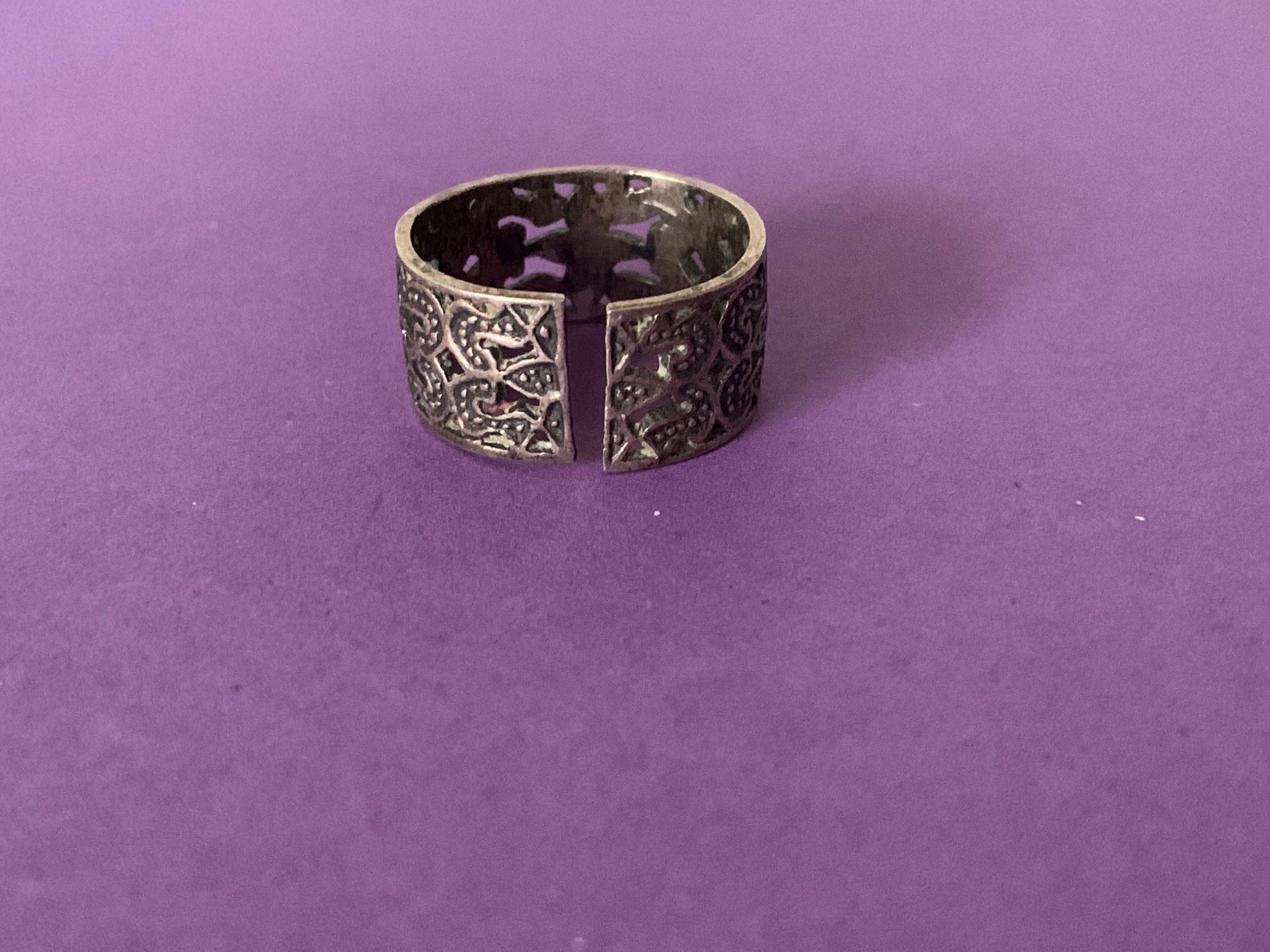 Anelli: Silberring Blumenband (57) – Usato da Dittingen venduto da Bellevista 3