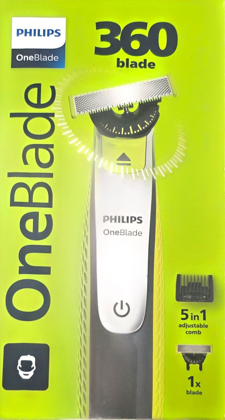 Philips Rasoi & Lamette da barba: Philips oneblade 360 – Nuovo e nell'imballaggio originale da Niederglatt ZH venduto da Mustafa_Ezgi