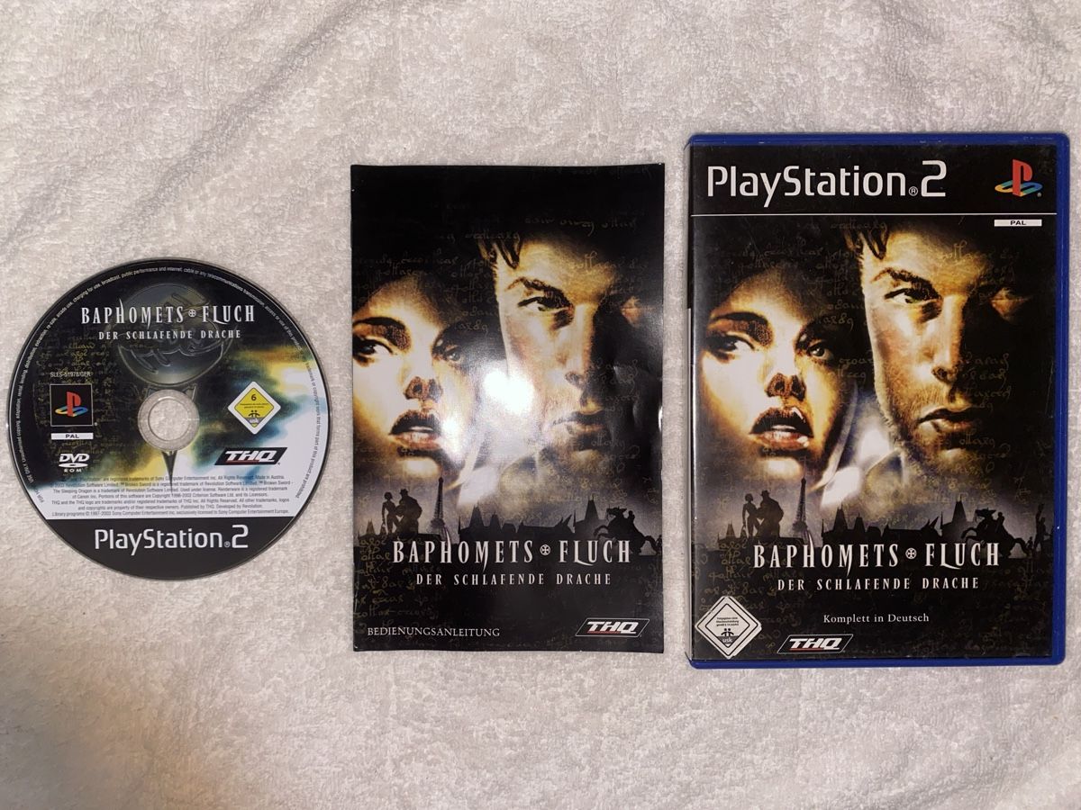Sony Giochi: Baphomets Fluch - Der schlafende Drache PS2 – Usato da Reichenbach i. K. venduto da Daniel840 2