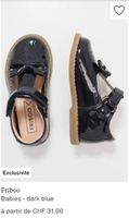 Friboo navy blue patent shoe size 24 (worn once)
