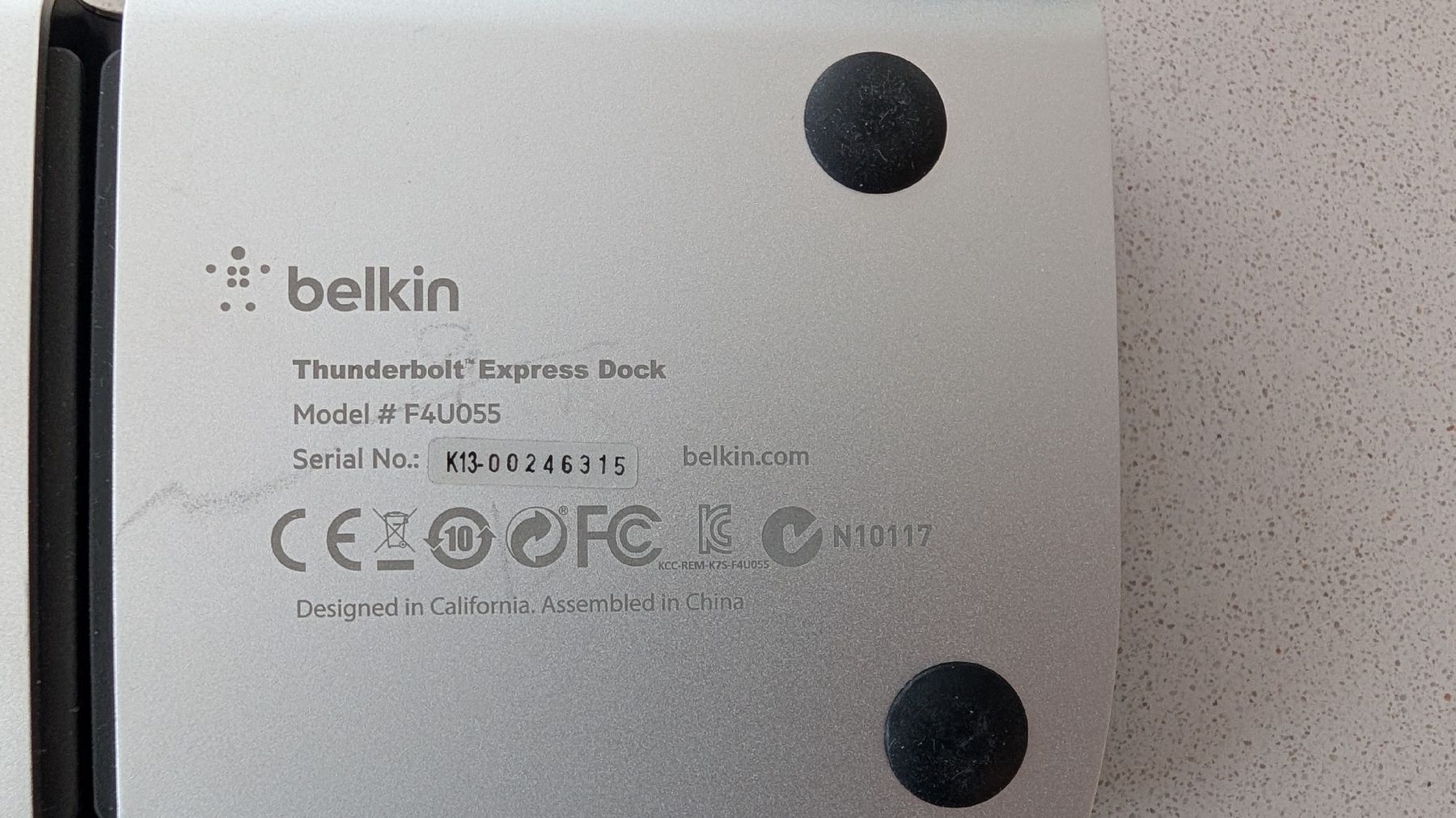 Belkin Docking station: belkin Thunderbolt Express Dock – D'occasion à Sempach par Dkisi 2