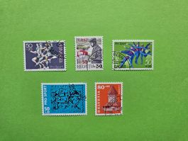 Sondermarken 1986-1993 mit Erstagstempel