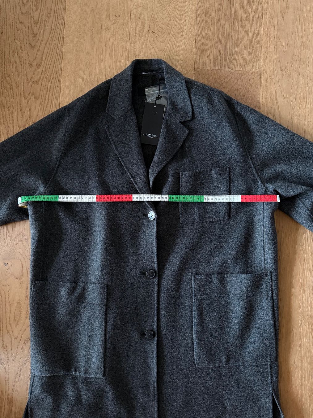 Max Mara Cappotti: Weekend MaxMara Wollmantel grau, Gr. 50, NEU! – Nuovo e nell'imballaggio originale da Arbon venduto da andizue 8