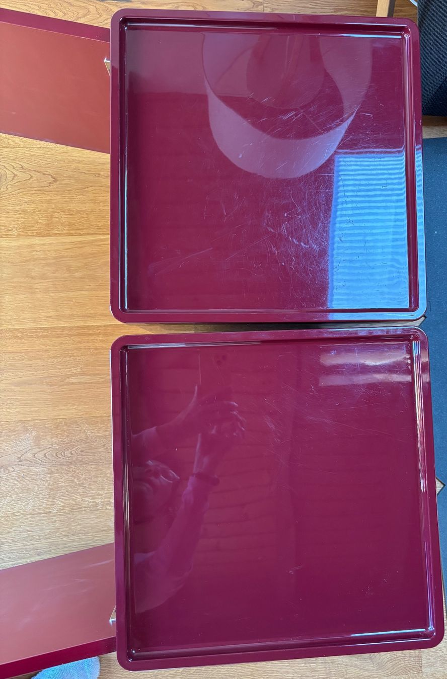 Ikea Cassettiere: 2-er Set Ablagetisch auf Rollen – Usato da Stallikon venduto da Rsiri 2