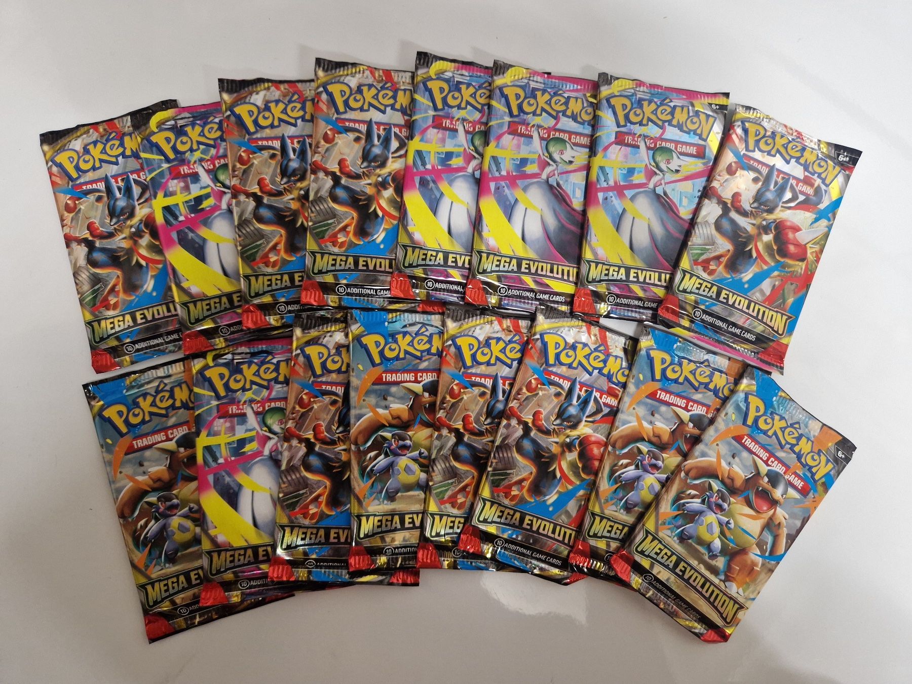 Pokémon Carte collezionabili: 16x Pokémon Mega Evolution – Booster EN – Nuovo e nell'imballaggio originale da Kallnach venduto da yinginho
