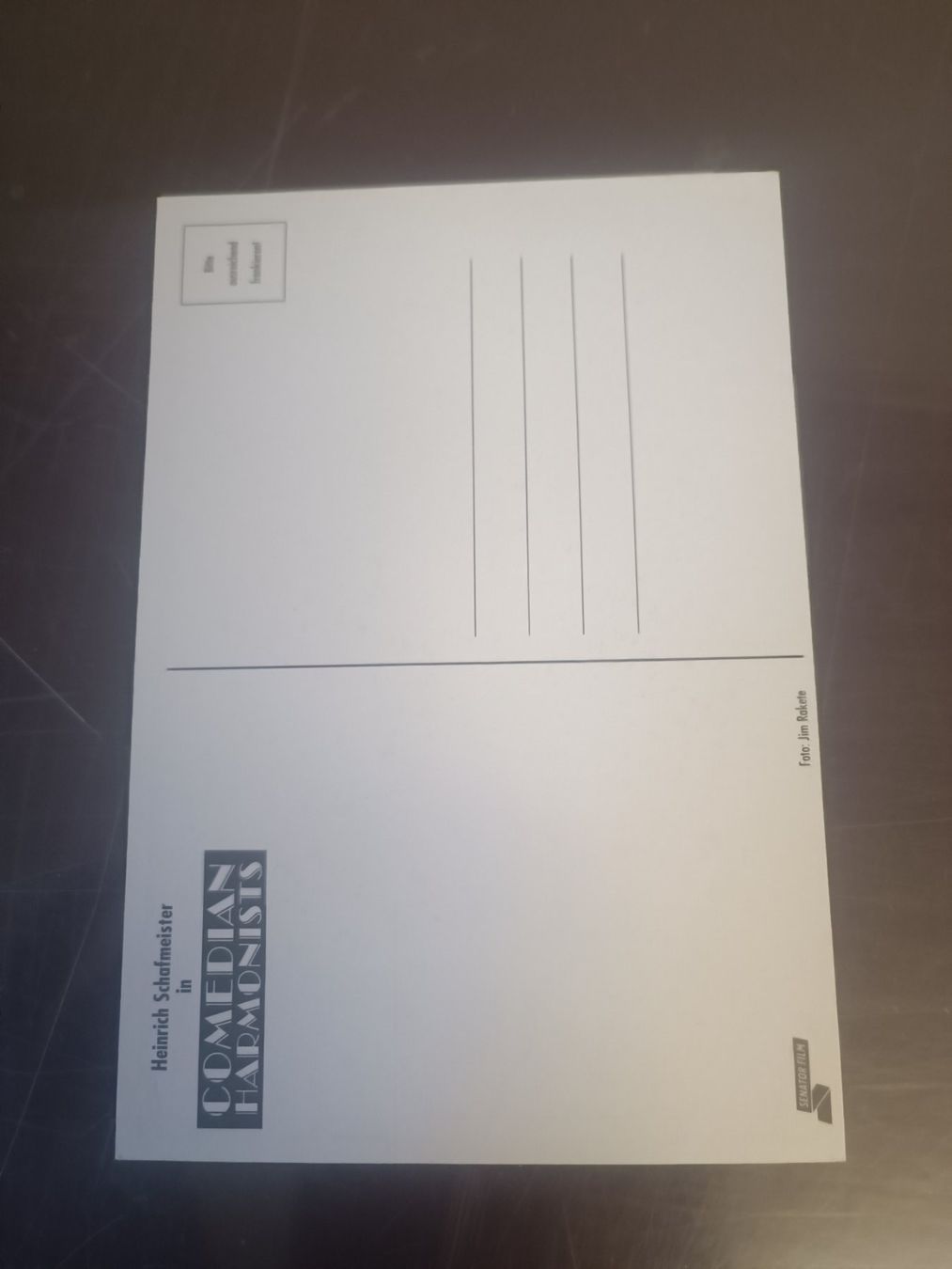 Autografi: Heinrich Schafmeister - handsigniert – Usato da Menziken venduto da Artographs 1