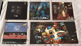 Lot 6 Vinyles Status Quo originaux 1973-1981 Hello! Live! ..