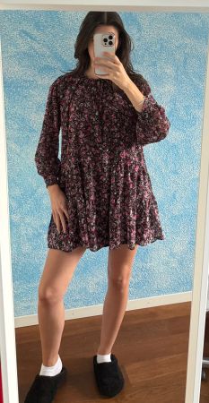 Zara Blumenkleid XS