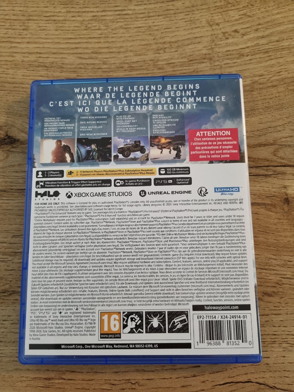 Giochi: Halo Campaign Evolved PS5 – Nuovo (secondo la descrizione) da Wädenswil venduto da r.guaet 1