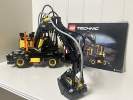 LEGO Technic Volvo EW160E Bagger 42053 - mit Antriebe
