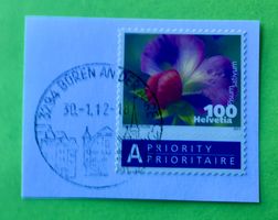 Nr.1377 Dauermarken Gemüseblüten 2011 mit Stempelt Kiefelerb