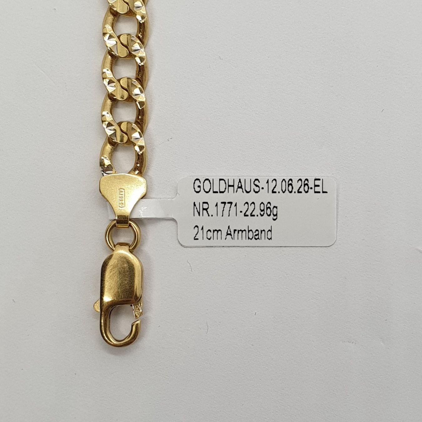 Bracciali & Braccialetti: Echt 18K Gold Armband – Usato da Luzern venduto da Luzern-Goldhaus 4